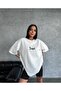 Unisex Back Wing Angel Printed Printed Short Sleeve 100% Cotton T-shirt - 2
