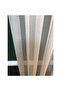 Fine Striped 1-3 Close Pleat Skirt Leaded Tulle Curtain - 6