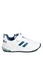 101511029 Korper Kids Walking Shoes White - Navy Blue