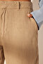 Vizon %100 Keten Yüksek Bel Wide Leg Pantolon TWOSS24JE00246 - 5