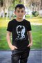 Ataturk And Moon Star Printed Cotton Age 5-13) Unisex Children's T-shirt - 2