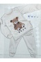 Teddy Bear Printed Boys' Set - 2