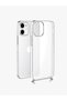 iPhone 12 Mini Compatible Shock Absorbing Durable Hard Transparent Silicone Phone Case