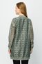 Ten-Hole Long Cardigan Indigo - 5