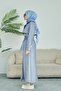 Belted Trench Coat - Blue - Neways - 5