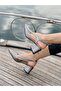 NISO SMOKED Patent Leather Heeled SANDALS - 5