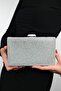 SEMENTA Silver Stoned Women's Evening Bag