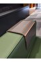 Armrest Tray Mdf 8 mm |   Non-Slip Medium Area |   Cup Holder and Phone Stand |   50X27.8 Seat Top - 3