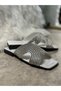 Daily Women's White Slippers Stoned Blunt Toe Low Heel Comfortable Sole Lightweight Stitching Detailed Summer 05 - 7