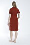 Buttoned Striped Detail Maternity and Postpartum Nightdress - 2
