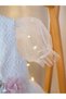 lace and flower detailed special occasion baby girl evening dress - 6