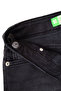 Boy's Black Lycra Jeans with Adjustable Waist - 4