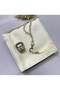 Gazelle Religious Set Head Scarf Pearl Rosary Zikir Matik - 2