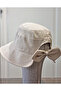 Bow Detailed Adjustable Back Women's Visor Hat Bow Wide Women's Hat - 4