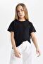 Buseyiz 3 pieces girls boys set 1 piece cargo pocket sweatpants 2 pieces basic t-shirts 7-14 years old - 3