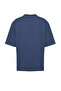Indigo Oversize %100 Pamuklu Bisiklet Yaka Minimal Yazı Baskılı T-Shirt TMNSS23TS00084 - 8