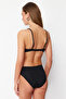 Siyah Fiyonklu Balconette Kaplı Basic Bikini Üstü TBESS24BU00161 - 6