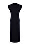 Lacivert Maxi Triko Premium Kalite Elbise TWOSS24EL00301 - 10