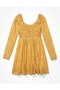 Yellow Women's / Girls' Dress U-1399-7053 - 2