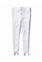 Women Regular Fit Ripped Denim, White - 3