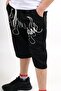 Boom Flame Printed Pocket Cotton Boy's Combed Cotton Capri/shorts/bermuda - 3