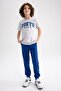 Boy's Crew Neck Printed Short Sleeve T-Shirt Z9320a623hs - 2