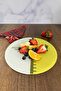 Glass Diet Plate| Glass Presentation Plate| The Taste of Slimming| Diameter25cm - 2