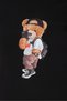 Unisex Cool Teddy Bear Printed Crew Neck Basic Children's T-shirt - 5