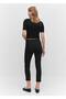 Cropped skinny pantolon - 4