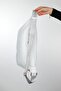 VENTA White Knitted Women's Large Waist Bag - 3