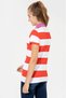 Women's Red Polo Neck T-Shirt - 5
