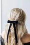 Velvet Women's Hair Clip Bow Automatic Clip Bow Hair Clip - 2