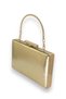 Gold Dore Wrinkled Patent Leather Evening Dress Bag Evening Bag Wedding Engagement Henna Bag - 2