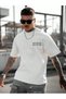 T-Shirt - Faith over Fear Printed Oversize Crew Neck Short Sleeve T-Shirt