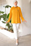 61639 Brooched Shirt Mustard