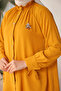 61639 Brooched Shirt Mustard - 3