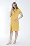 Buttoned Striped Detail Maternity and Postpartum Nightdress - 5