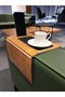 Armrest Tray Mdf 8 mm |   Non-Slip Medium Area |   Cup Holder and Phone Stand |   50X27.8 Seat Top - 2