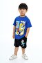 Cartoon Character Themed Boy's Shorts Set - 4