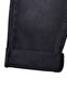 Boy's Black Lycra Jeans with Adjustable Waist - 2