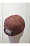 Cotton Docker Hat Short Hat Adjustable Back Brimless Hat - 4