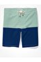 Blue Men's Shorts U-0133-7495 - 3