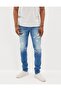 Blue Men's Jeans U-0117-6383 - 2