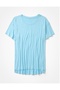 Blue Women's / Girls' T-Shirt U-2370-8687 - 3