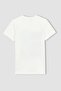 Boy's 2-Piece Set Printed Short Sleeve T-Shirt Swim Shorts Z6243A623Hs - 8
