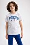 Boy's Crew Neck Printed Short Sleeve T-Shirt Z9320a623hs