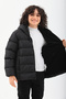 Girl's Boy's Water and Windproof, Inner Fleece, Hooded, Pocketed, Winter, Inflatable Jacket & Coat RB-450 - 2