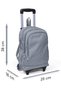 Kids Purple Color Detailed Three-Compartment School Backpack 23934 - 5