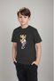 Unisex Cool Teddy Bear Printed Crew Neck Basic Children's T-shirt - 6