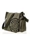 Zolid Wear Totoro Printed Unisex Green Messenger Bag